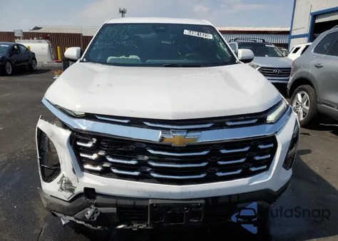 2025 Chevrolet Equinox Lt from USA, damaged, VIN 3GNAXHEG5SL205704